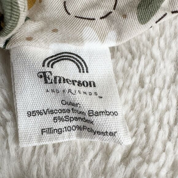 Emerson Happy Honey Bee Baby Lovey Viscose Bamboo 20” Soft Bumblebee Toy - Picture 4 of 5